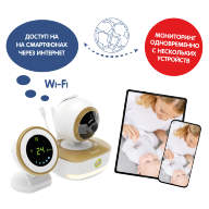 Wi-Fi Full HD радио-видеоняня с монитором дыхания Ramili Baby RV1800SP - Wi-Fi Full HD радио-видеоняня с монитором дыхания Ramili Baby RV1800SP